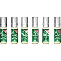 Al Rehab Chalidschi Parfümöl – 6 X 6 Ml Duftöl Set