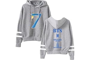 Abluewhale Bangtan Boys Musikfans BTS Pullover süßer Kapuzenpullover Herbst Hoodies Kpop Map of Soul 7