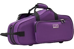 ProTec MX304CTPR Sac de transport incurvé pour saxophone alto Série Max Violet