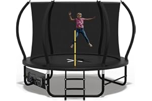 Devoko Trampolín Exterior Ø228/305/366/427cm, Travesaños piernas Reforzados, Estructura Estable y Robusta. Carga 160kg, Construcción monolítica, Instalación rápida. Adecuado para niños y Adultos