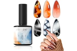 Modelones Blooming Gel Lakier do paznokci, 15 ml, manicure, marmuru, akwareli, żelowego lakieru do paznokci