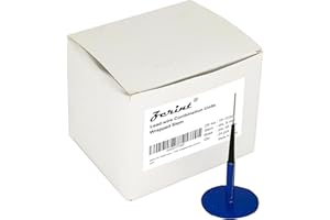 ZERINT TP-103W Unité de Réparation Combinée, Patch de Prise de Réparation de Pneu 6 x 45 mm Tige Enveloppée 24 pcs/boîte