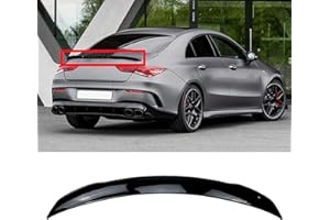 ZHANGJN ABS Spoiler Heckspoiler für Mercedes Benz CLA-Klasse W118 C118 CLA 180 CLA 200 CLA 260 2020,Einfach zu montieren Heckspoiler
