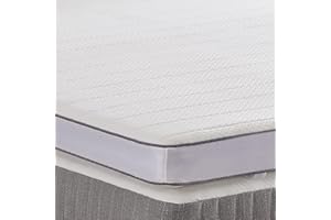 ‎SHINERA SHINERA Gelschaum Matratzentopper 90 x 200 cm - 10cm Höhe Matratzen Topper Memory Foam - H2 H3 Boxspringbett Geltopper Härte Mittel Fest - Mattress Topper Matratzenschoner Abnehmbar und Reißverschluss