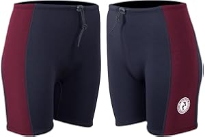 Two Bare Feet Women's 3mm Harmony Wetsuit Shorts - Neoprene Swim, Surf & Paddleboard Shorts for Diving & Watersports - Lightweight & Flexible Fit