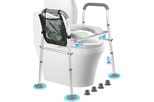 XNYKER Rialzo wc per anziani, alza water x anziani, alzawater per protesi anca, alzawater per anziani, alzata per wc, alza water protesi anca, rialzo water per anziani