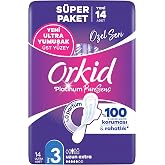 Orkid Platinum Hijyenik Ped Uzun Extra (Boy 3) 14 Adet Ped