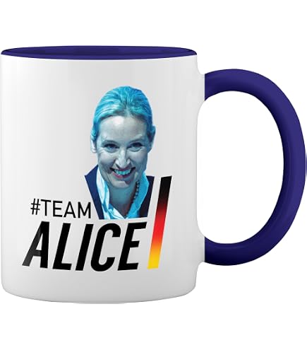 Trump 'I'll Be Back' Terminator Tasse – Weiß Mit Schwarzem Rand, 0,33 L, Mikrowellengeeignet