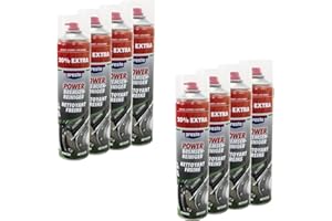 PRESTO_BUNDLE Brake Cleaner Power Parts Cleaner Spray Presto 307287 8 x 600 ml