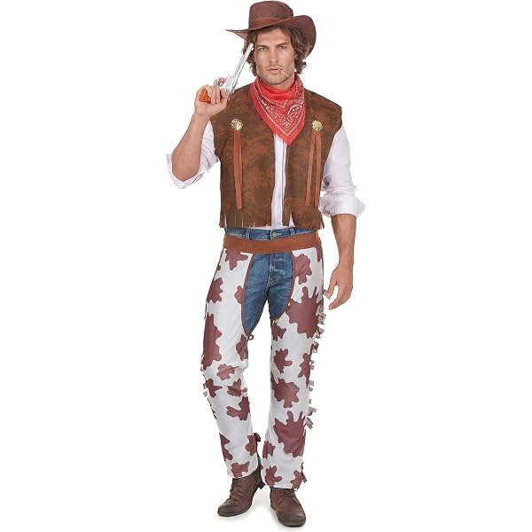 Widmann Milano - Costume Bandit Masqué - Set Complet : Cape, Chapeau, Masque, Bandeau Ventral - Noir Avec éclair Blanc - Carnaval, Fête à Thème