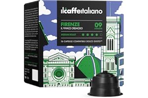FRHOME Dolce Gusto, 96 kapsułek do kawy z Dolce Gusto skombpatible - Il Caffè Italiano - mieszanka Firenze, intensywność 9