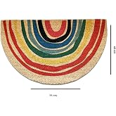 Coco Checasa 45x75 Cm Doğal Koko Kıl Paspas,Hindistan Naturel Kapı &Ouml;n&uuml; Paspası