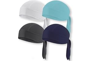 Wisolt Bandanas pour Hommes et Femmes Foulard Bandeau Respirant pour Vélo Course à Pied et Moto