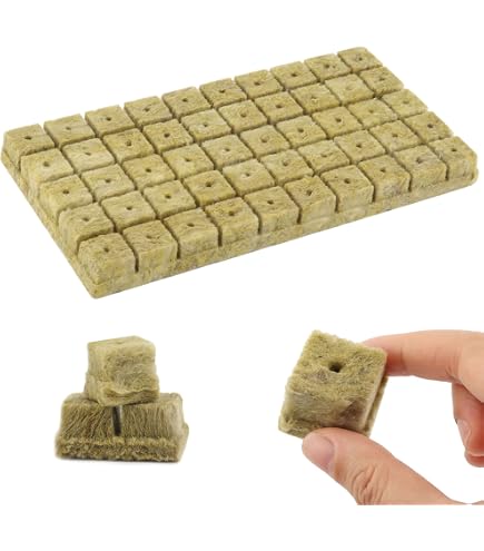 36 Cubes De Culture Hydroponique En Laine De Roche - 30x30x40 Mm, Pour Boutures, Semis, Jardinage Intérieur Sans Terre