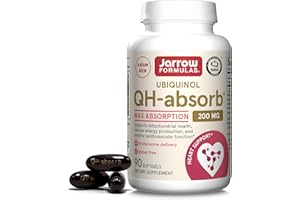 Jarrow Formulas Ubiquinol QH Absorb, 200 mg - 90 Softgels