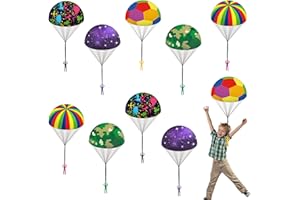 CHANEEHANN FuséE Jouet,Jeu Exterieur Enfant,Jouet Exterieur-avec 6 Roquettes en Mousse, Support de Lanceur, Jouet de FuséE à PéDale,Jouets pour Enfants de 3-12 Ans,Cadeau Anniversaire GarçOn Fille