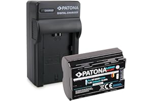 PATONA NP-W235 Platinum Batteria con Caricabatteria Compatibile con Fuji Fujifilm X-T4, X-T5, X-H2, X-S20
