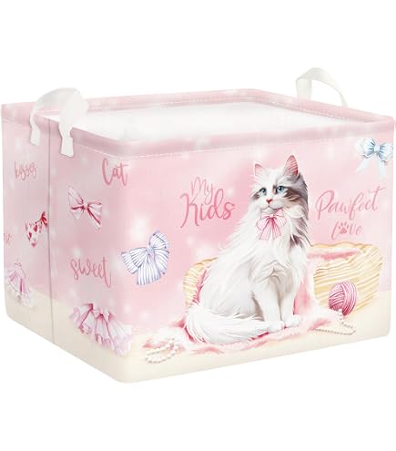 Clastyle Ceste Biancheria Bambini Alfabeto Cestino Giocattoli - 6