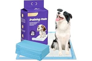 Nanipets® Trainingspad für Hunde Welpenunterlagen, Superabsorbierendes & Auslaufsichere Wickelunterlagen, 60 x 90 cm Extra Große, Dicke Pet Pads, 20 Stück