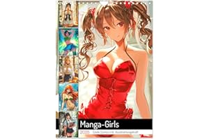 Manga-Girls. Coole Comics mit Ausstrahlungskraft (Wandkalender 2025 DIN A4 hoch), CALVENDO Monatskalender