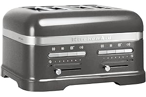 KitchenAid - 5KMT4205EMS - Grille-pains, 2500 watts, médaillon argent