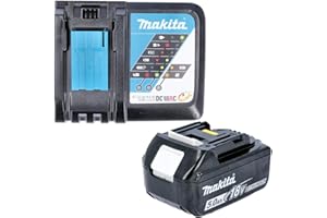 Makita BL1850B Kit de Batería y Cargador 18 V 5 Ah LXT Litio Ion