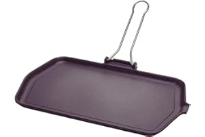 ILSA 02040230GBS Piastra ghisa marinella 36x23 Pentole e Preparazione Cucina, Smaltata