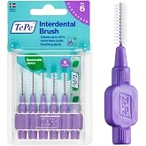 TePe Aray&uuml;z Fır&ccedil;ası, Orijinal, Mor, 1.1mm/ISO 6, 6 adet | Plak Temizleme, Diş Aralarında Etkili Temizlik, Geniş Aralıklar İ&ccedil;i