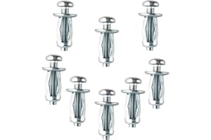 MSPEBEC Kotwy Drążone, Metalowe Kołki Rozporowe (M8 x 30)