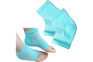 Pengxiaomei 1 Pair Soft Heel Socks,Ventilate Foot Spa Moisturizing Gel Beauty Socks Moisturising Socks for Dry Hard Cracked Skin