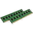 Kingston ValueRAM 16GB 1600MHz DDR3 Non-ECC CL11 DIMM Kit 16GB (2x8GB) 1.5V KVR16N11K2/16 Mémoire de bureau