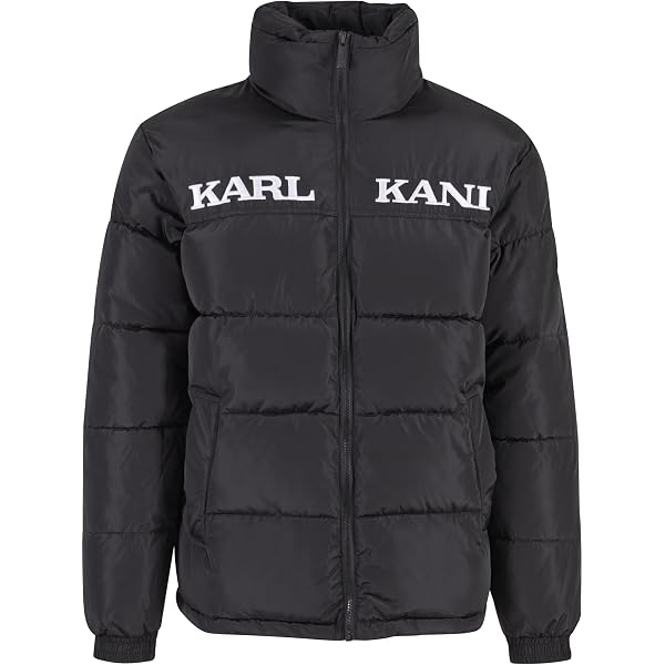 Karl Kani OG HOODED PUFFER - Giacca invernale - light blue/celeste