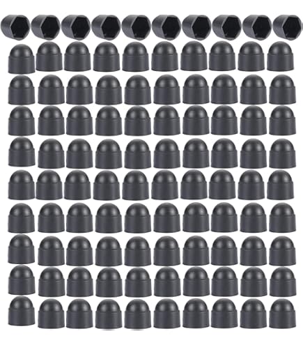 10 Pz M4/M5/M6/M8/M10/M12 Bullone Bianco Dado Di Protezione Vi Di Protezione Tappi A Cupola Esagonali In Plastica Per Accessori Di Manutenzione - Foto 8