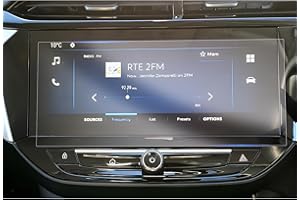 GAFAT [2 Pezzi] Compatibile con 10" Opel Corsa F/Corsa-e 2024 2025 Navigazione Pellicola Protettiva, 10" Nuovo 2023.6- Corsa F Nano Pellicola per Multimedia Navi Pro, Antiurto, 6H Antigraffio