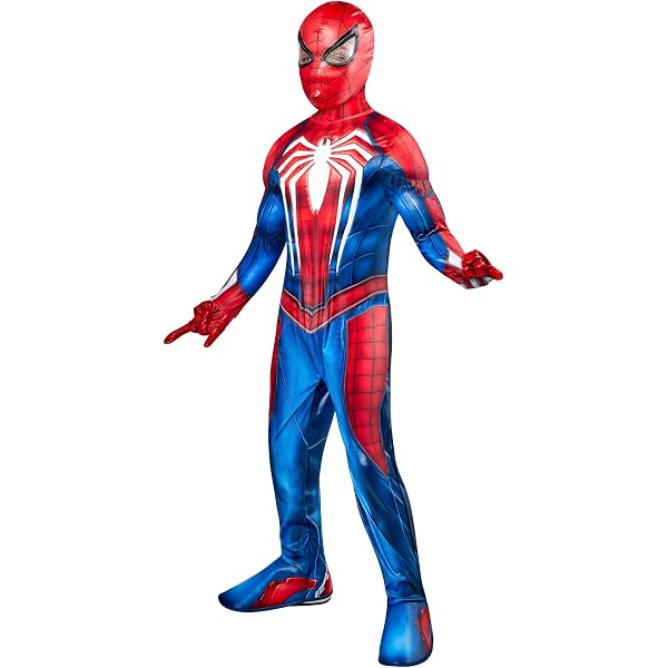 Rubie's Costume Ufficiale Marvel Iron Spider Per Bambini - Taglie 3-4 Anni, Tuta Con Passamontagna