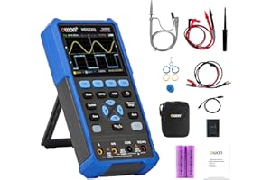 OWON HDS2202 Oszilloskop 2 in 1 200MHz Professionelles Handheld PC Oszilloskop, 20000 Counts Digitalmultimeter 3,5Zoll LCD Display Universal Testinstrument