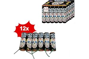 h2i Color Spinner - Trottola da pavimento | 72 pezzi | Divertimento per le feste di grandi e piccini | Per Capodanno, Halloween e regali per feste | Fuochi d'artificio per bambini e giovani | Per