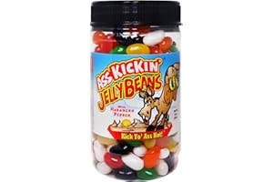 ASS KICKIN' KICKIN' Jellybeans épicés chauds de qualité supérieure avec Habanero – Idéal pour les bonbons de Pâques, les bas et les cadeaux ou friandises.