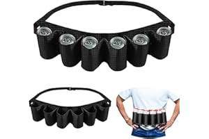 SILVERCHRY Lot de 2 ceintures de bière, porte-bière, porte-bière, porte-bière, porte-bière, en cuir, pour ceinture, porte-bière, boucle pour fête des pères, anniversaire, fête de la bière (noir)