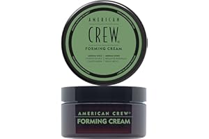 American Crew Forming Cream, Cera Capelli Uomo, Tenuta & Lucentezza Medie, Ammorbidisce & Definisce i Capelli da Mossi a Ricci, 85g