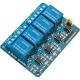 Relay Module 4 Channel Dc 5v Relay Shield Module Control Board with Optocoupler for Raspberry Pi Arduino UNO R3 MEGA Project 