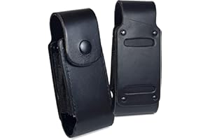 TUFF LUV Echtleder-Etui, kompatibel mit Leatherman, Arc/New Wave/Charge + TTI/Charge/Surge, Schwarz