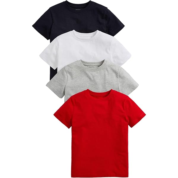 T-shirt De Sport NEXT Lot De 2 - Manches Courtes, Léger, Pour Garçon, Entretien Facile