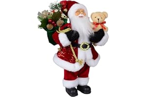 Christmas Paradise stehender Weihnachtsmann Kjeld rot Dekofigur klein (30cm)