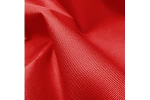 A-Express 20 oz Resistente Tela Impermeabile Tessuto Materiale Spessa Tela 600D Copertura Venduta al Metro - 5 Metri 500cm x 150cm Rosso