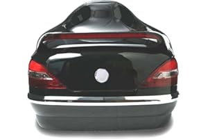 SPAAN Bauletto rigido in abs con luce Tour Pack per moto custom 40 litri