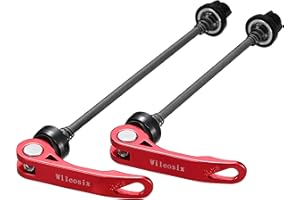 WILEONE Road Bike MTB Quick Release Skewer Set (Front & Rear),1 pair