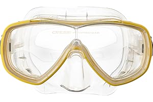 Cressi Onda - Single Onda Mask or Combo Set Onda Mask + Snorkel Mexico for Diving and Snorkeling, One Size, Unisex Adult