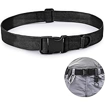 Cintura Tattica Nylon Cintura Tattica In Nylon Con Fibbia A Sgancio Rapido - Regolabile, Per Uomo, Lavoro E Outdoor Quick Release Thrustmaster
