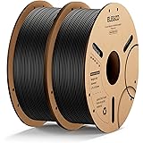 3D Printer Filament 1.75mm PLA Filament, Dimensional Accuracy +/- 0.02 mm, Filament 3D Printing Materials Black 2KG